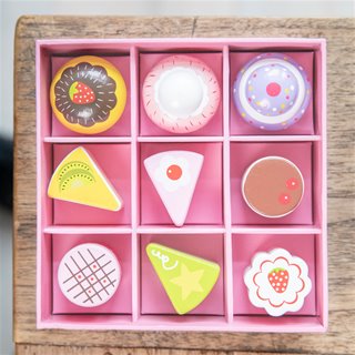 Pastry assortment in gift box